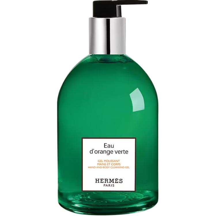 HERMES Orange Green Spring Shower Gels Soothing Moisturizing 300ml Birthday Gift For Girlfriend Or Bestie