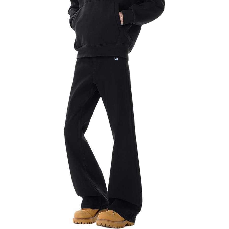 WARRIOR WARRIOR Jeans Unisex Black DIY Badge Thin Other