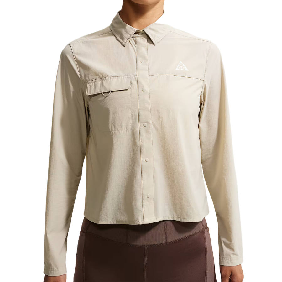 Nike Nike ACG Running Jackets Women's Milk White II/Mountain White Lapel Moderate Other
