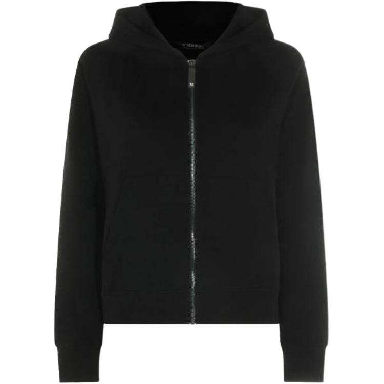 'S MAX MARA Sweatshirts Women's Black Hooded Non Detachable Moderate Other