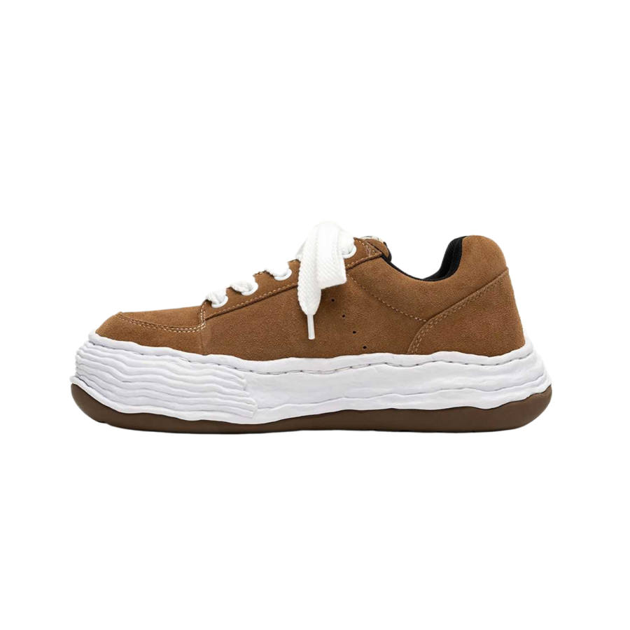 MIHARA YASUHIRO Skateboard Shoes Unisex Low Top Brown