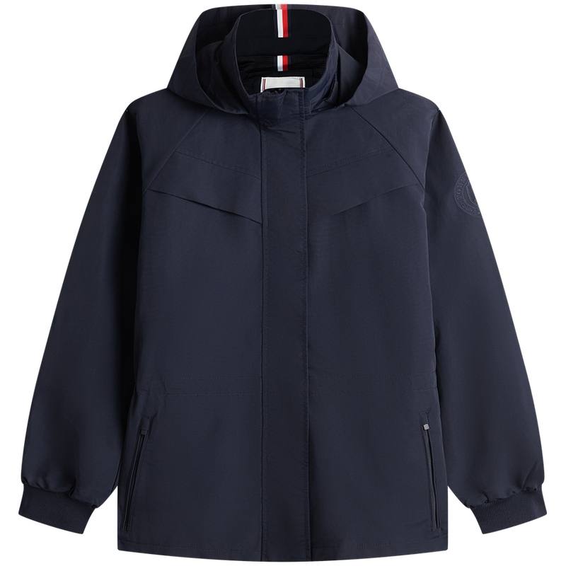 Tommy Hilfiger Jackets Women's Navy Blue DW5 Hooded Non Detachable Moderate Other