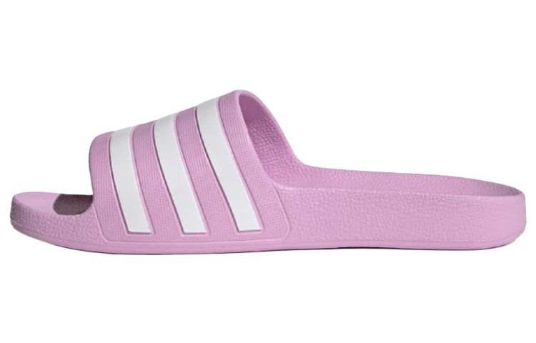 Adidas Adidas Adilette Aqua Slip Resistant Slide Slippers Women's Pink White