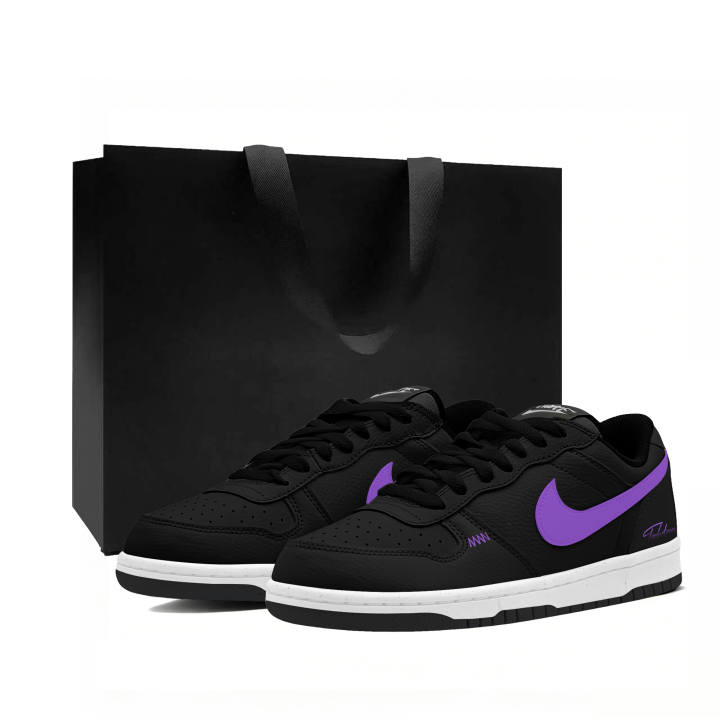 Nike Nike Big Skateboard Shoes Unisex Low Top Purple