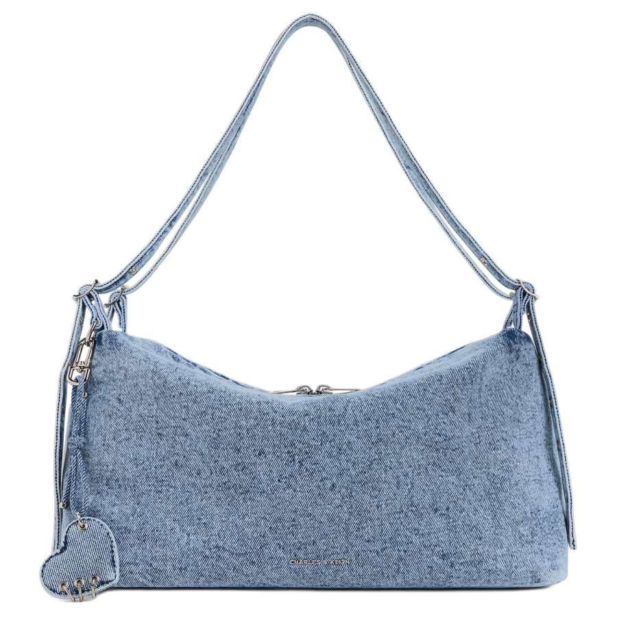 CHARLES&KEITH Fabric Shoulder Bag, Shoulder Bag Medium Women's Solid Color