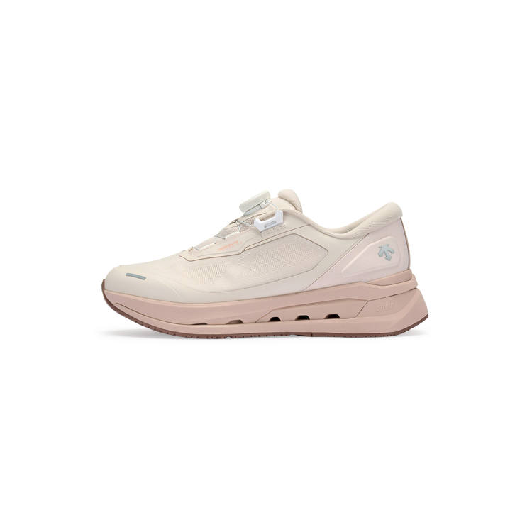 DESCENTE RUNNING Shoes Women's Low Top LP Light Pink BK Black WT White