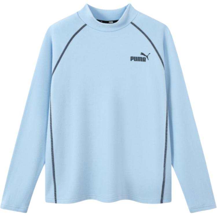 PUMA Kids T Shirts Half Turtleneck Moderate Stretch
