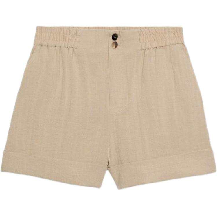 ZARA Casual Shorts Women's Sand