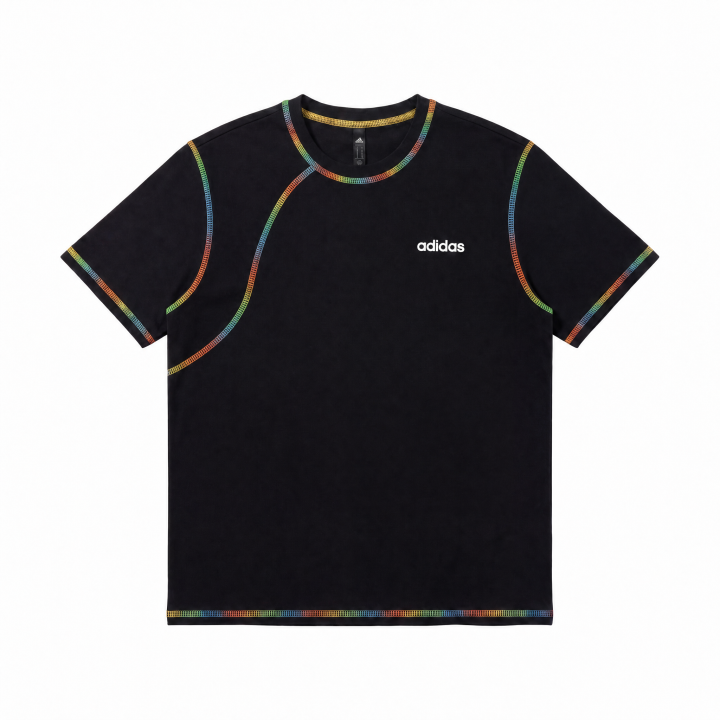 Adidas Adidas T Shirts Unisex Black Crew Neck Moderate