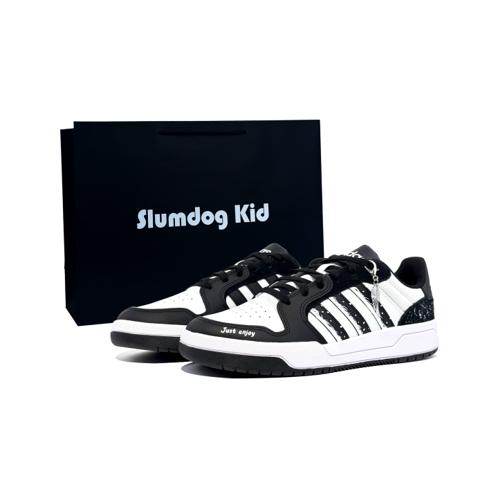 Adidas Adidas ENTRAP Skateboard Shoes Unisex Low Top Black/White