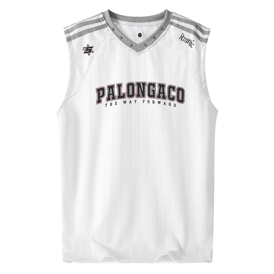 PAL ONGACO Tank Tops Unisex V Neck Thin Straight Fit
