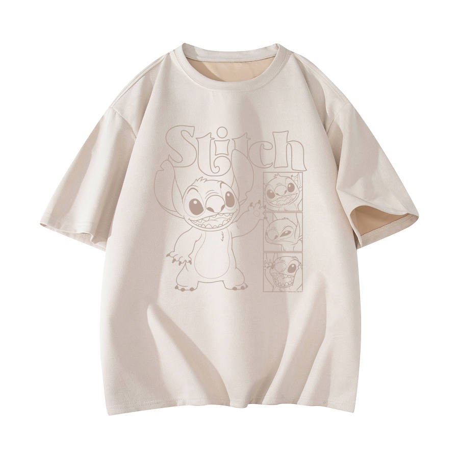 Disney T Shirts Unisex Crew Neck Moderate Straight Fit