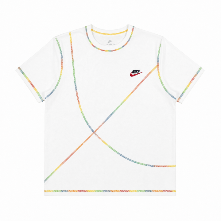 Nike Nike Sportswear T Shirts Unisex White Crew Neck Moderate
