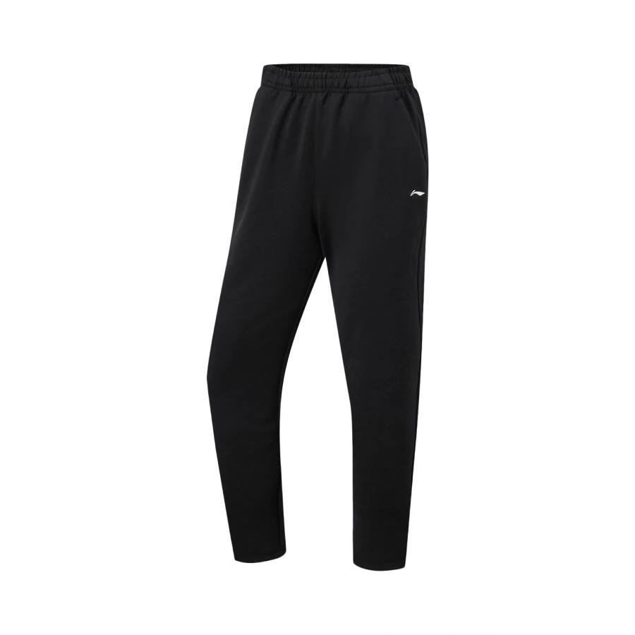 Li-Ning Li Ning Fitness Series Knitted Sweatpants Women's Black Moderate Tapered Pants