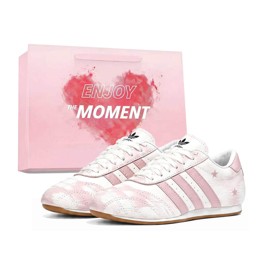 Adidas Originals Taekwondo Training Shoes Women's Low Top White/Pink