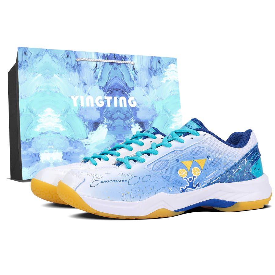 YONEX Power Cushion Badminton Shoes Unisex Low Top Blue, White