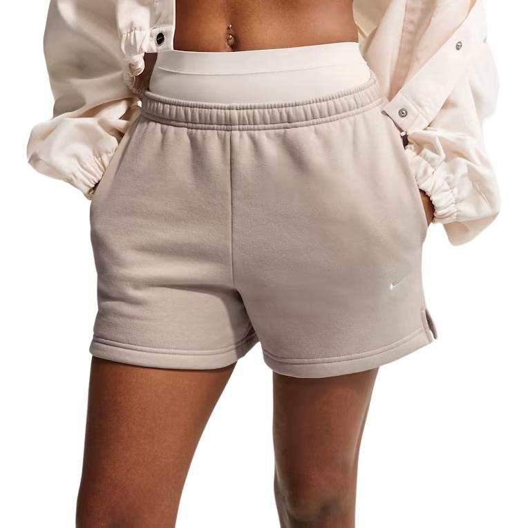 Nike Nike Swoosh Casual Shorts Women's Cream II/Sail White Moderate