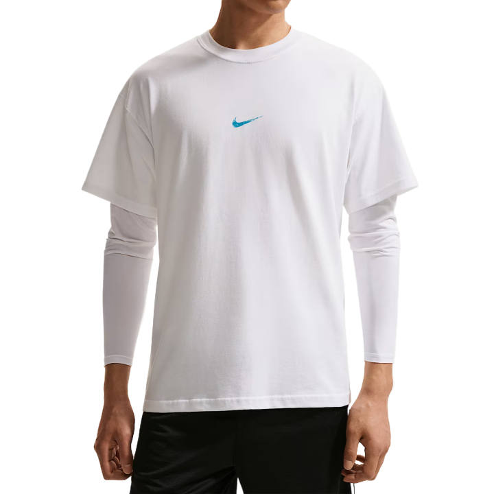 Nike Nike T Shirts Men's White Crew Neck Moderate