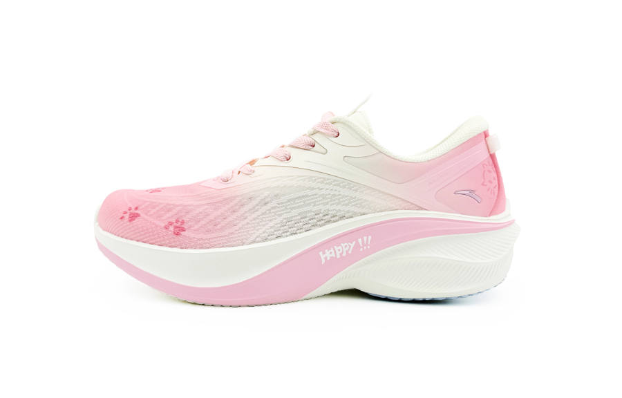 ANTA Leaf 5.0 Running Shoes Women's Low Top White/Pink