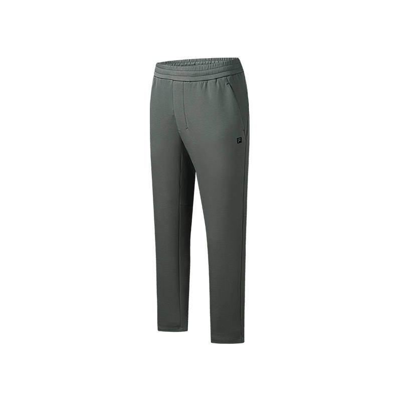 FILA Casual Pants Men's Misty Army Green Moderate Straight Fit Pants
