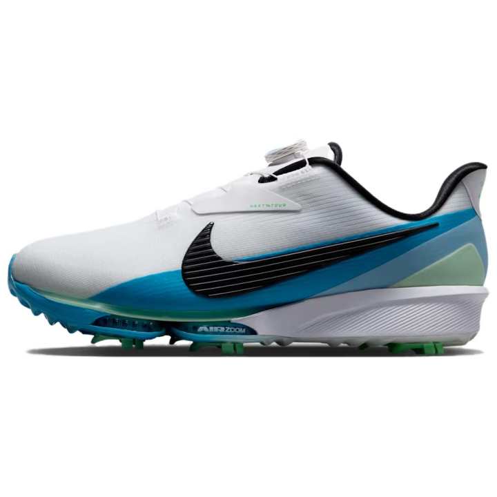 Nike Nike Next% Tour 3 Golf Shoes Men's White/Peak White/Light Blue/Black