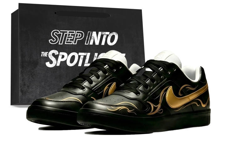 Nike Nike SB Delta Skateboard Shoes Unisex Low Top Gold