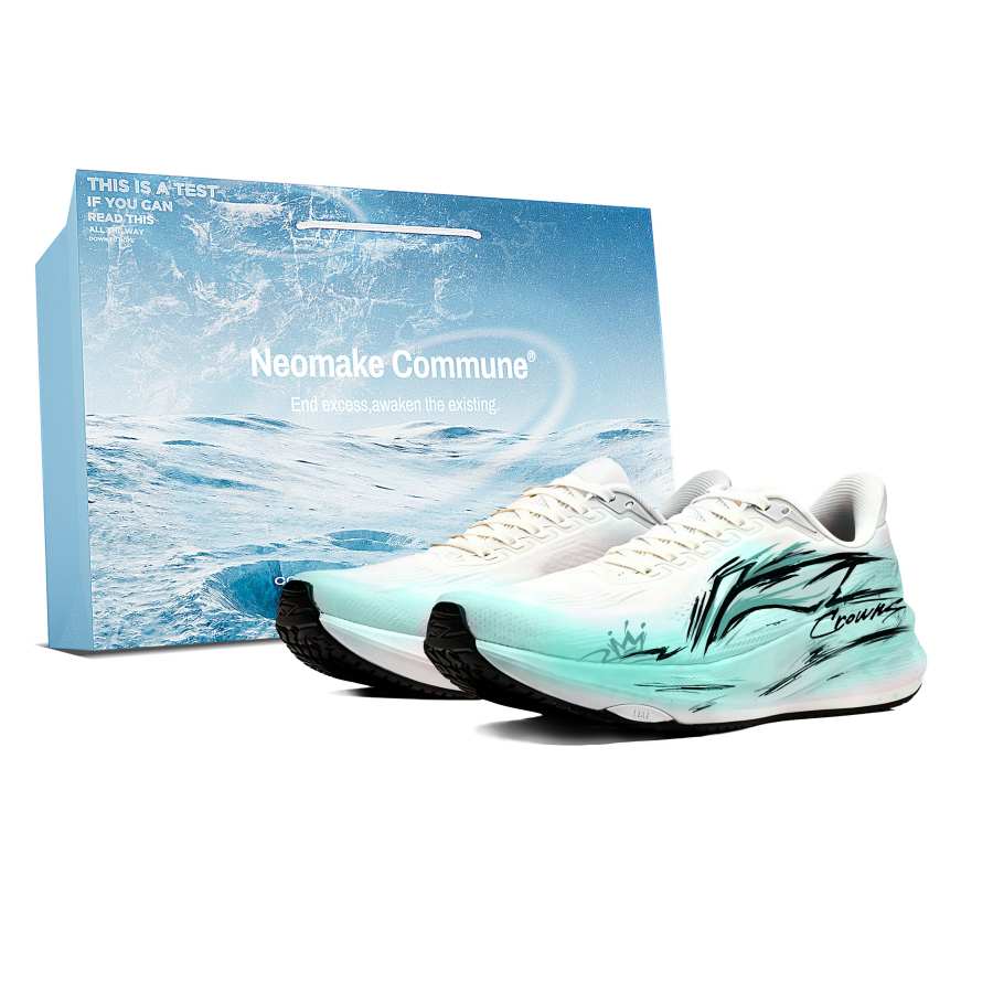 Li-Ning Li Ning Red Hare 9 Running Shoes Men's Low Top Cyan
