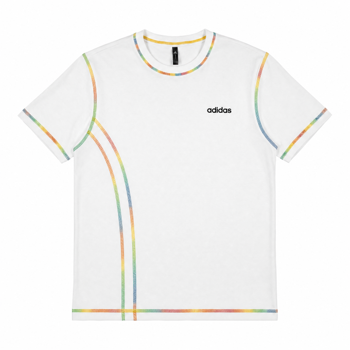 Adidas Adidas T Shirts Unisex White Crew Neck Moderate