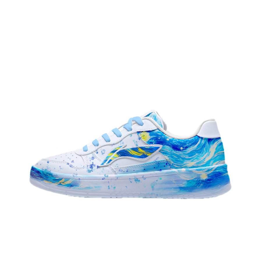Li-Ning Li Ning Floating Boat Skateboard Shoes Unisex Low Top Light Blue
