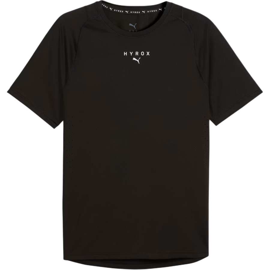 PUMA T Shirts Men's Black Crew Neck