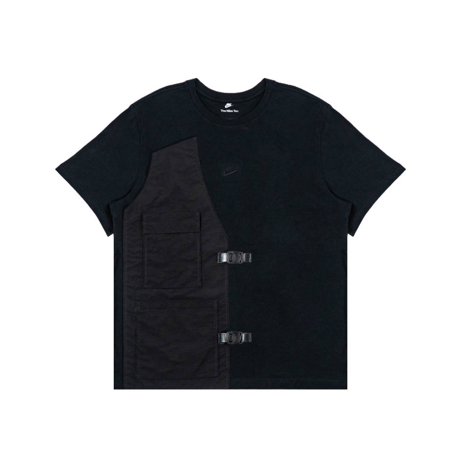 Nike Nike T Shirts Unisex Black Crew Neck Moderate Straight Fit