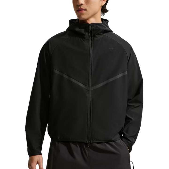 Nike Nike Jackets Men's Black Hooded Non Detachable Moderate Other