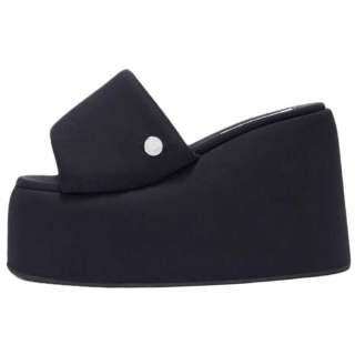 The Attico Slide Slippers Women's Black