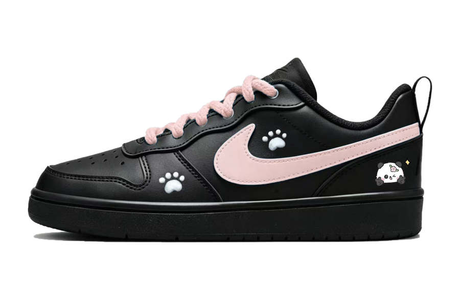 Nike Nike Court Borough 2 Skateboard Shoes Unisex Low Top Pink