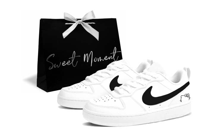 Nike Nike Court Borough 2 Skateboard Shoes Unisex Low Top Black