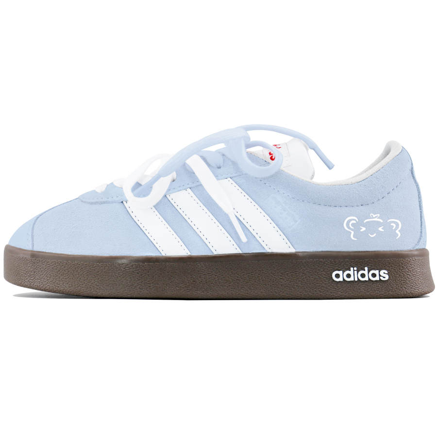 Adidas Adidas VL COURT 2.0 Skateboard Shoes Unisex Low Top White