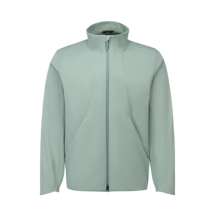 DESCENTE DUALIS Jackets Men's TQ Blue Green Stand Collar Moderate A Line