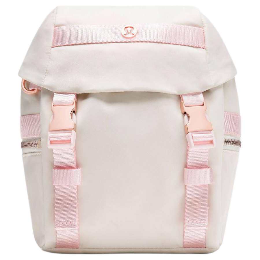 Lululemon Backpacks Light Ivory White & Pearl Powder & Rose Gold/LTIV/PIAR/RSGO