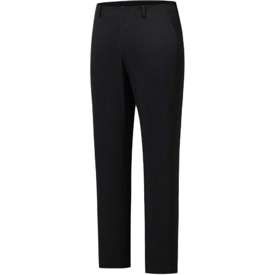 ANTA Champion All Weather Collection Quick Dry Pants Men's Black Moderate Straight Fit Pants