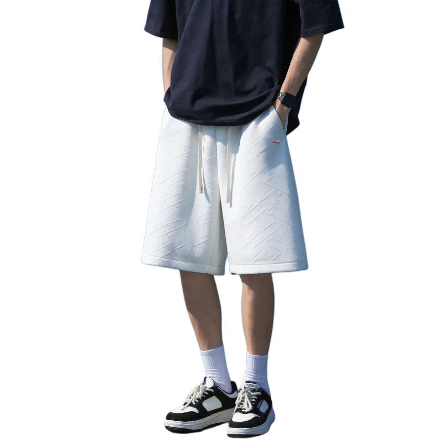WARRIOR WARRIOR Casual Shorts Unisex Thin Straight Fit Pants
