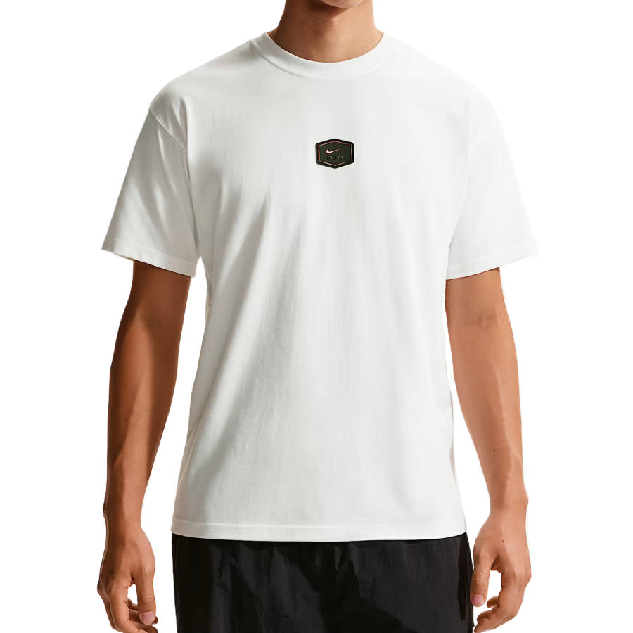 Nike Nike Sportswear T Shirts Men's White Crew Neck Moderate