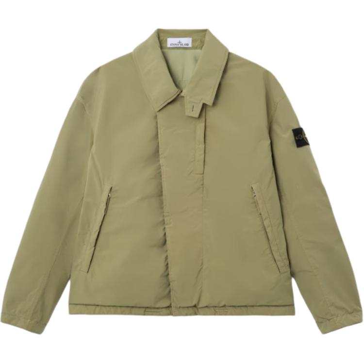 STONE ISLAND FW26 Puffer Jackets Men's Laurel Green Moderate A Line