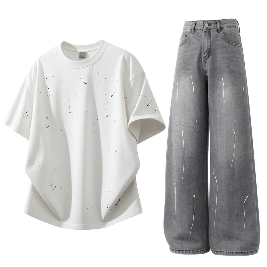 GWAF Casual Sportswear Unisex Crew Neck Moderate