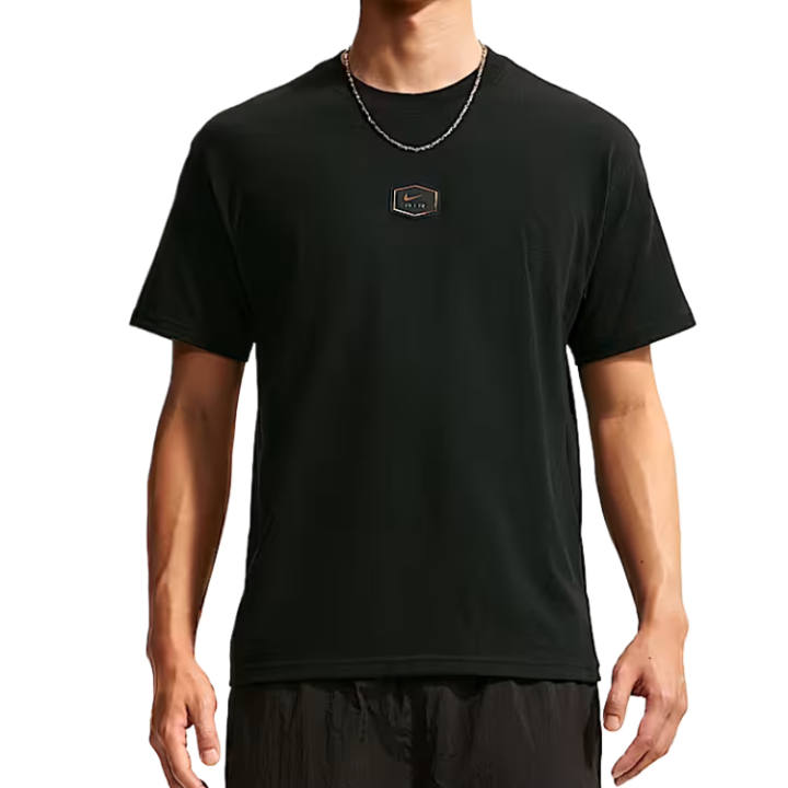 Nike Nike Sportswear T Shirts Men's Black Crew Neck Moderate