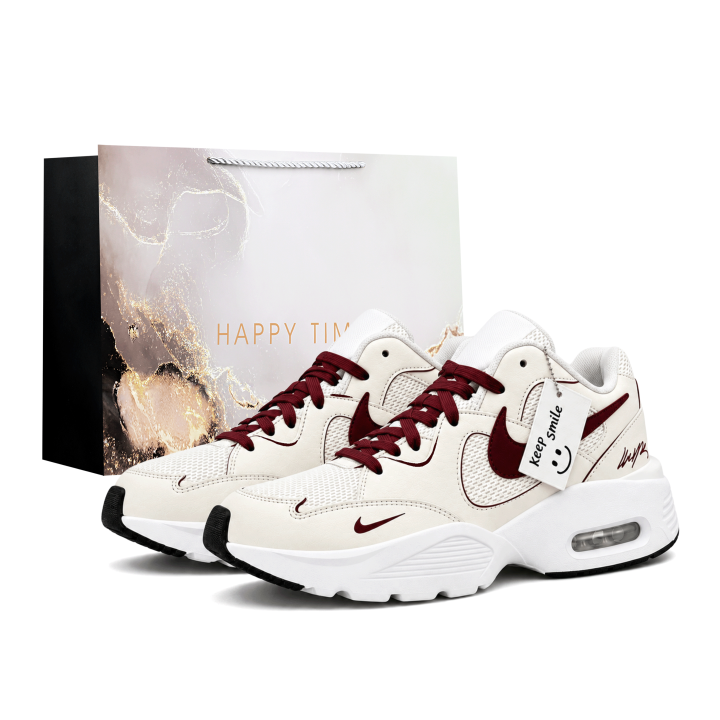 Nike Nike Air Max Fusion Running Shoes Unisex Low Top Burgundy