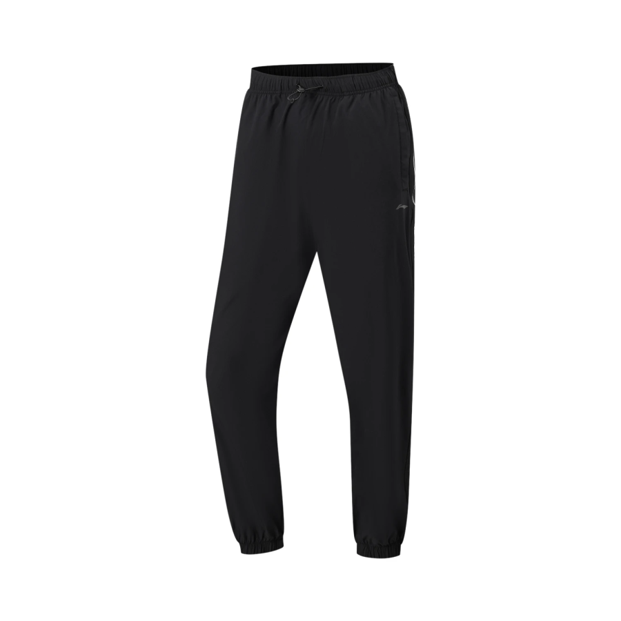 Li-Ning Li Ning Fitness Series Sports Pants Women's Black Moderate Cuffed Pants