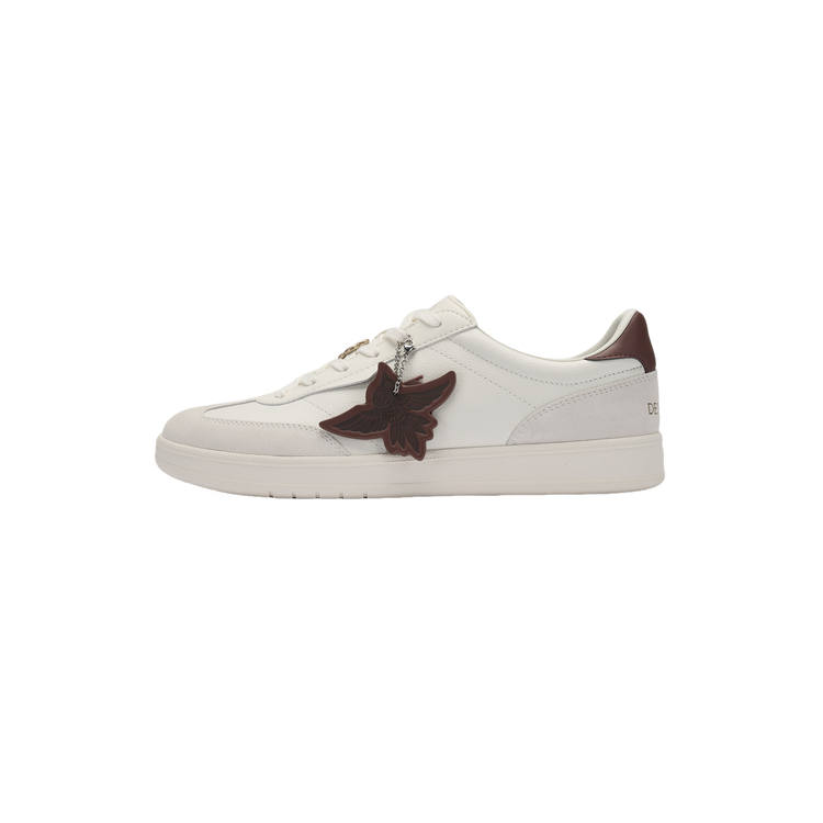 DESCENTE DESCENTE Chron Casual Shoes Men's Low Top WT White
