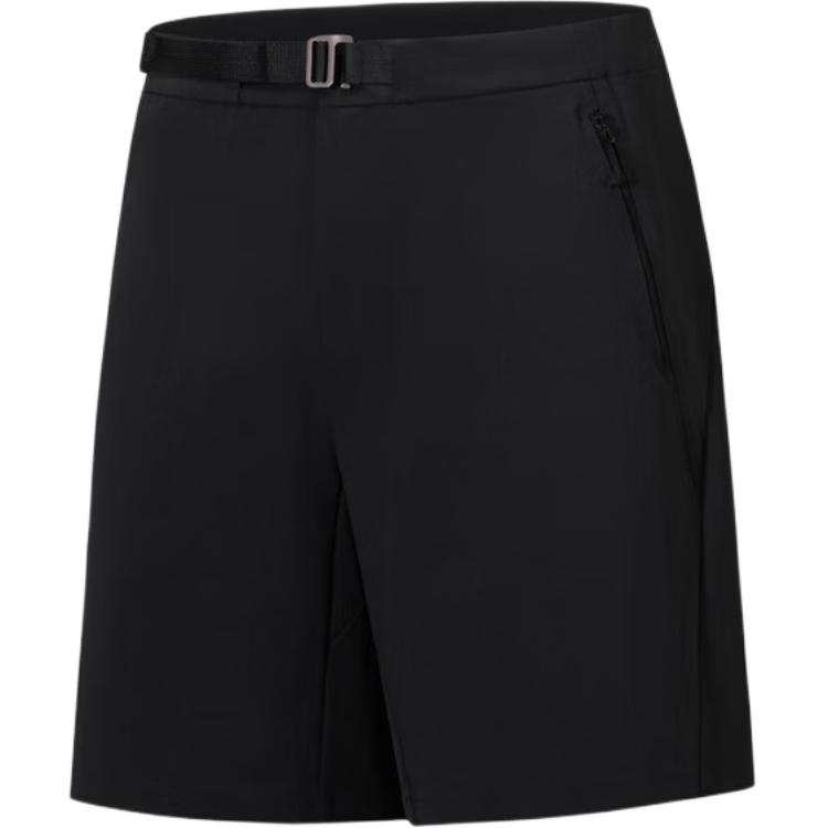 ANTA Sports Shorts Men's Black Moderate Straight Fit Pants