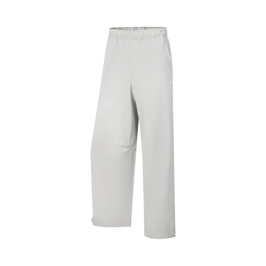 Li-Ning Li Ning Fitness Series Sports Pants Women's Crystal Gray Moderate Straight Fit Pants