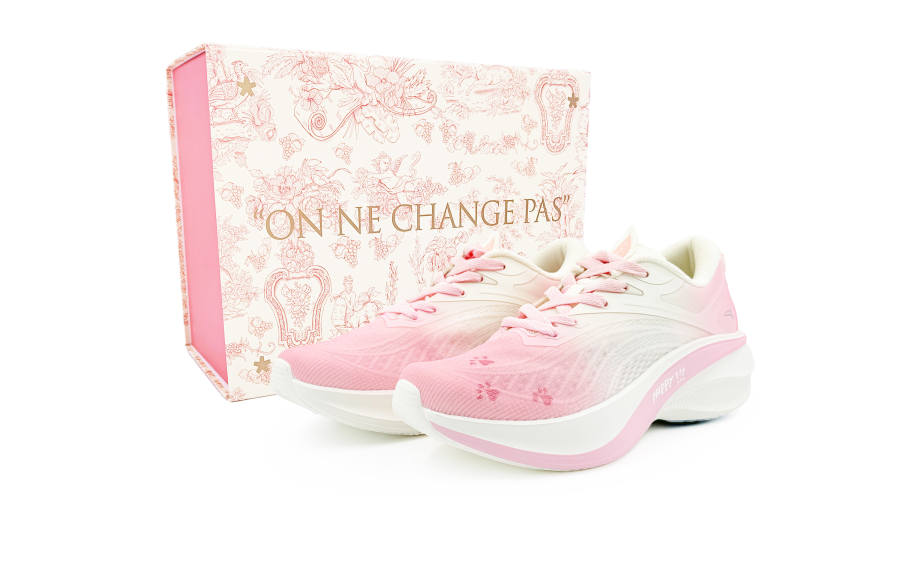 ANTA Leaf 5.0 Running Shoes Women's Low Top White/Pink